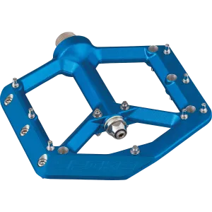 Spike Pedal Platform Aluminum 9/16 - Blue