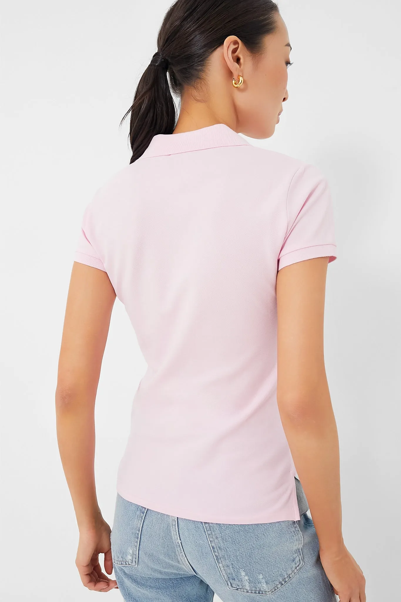 Sunkissed Pink Julie Slim Polo