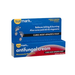 Sunmark Antifungal Cream Miconazole Nitrate 2% 1 oz By Sunmark