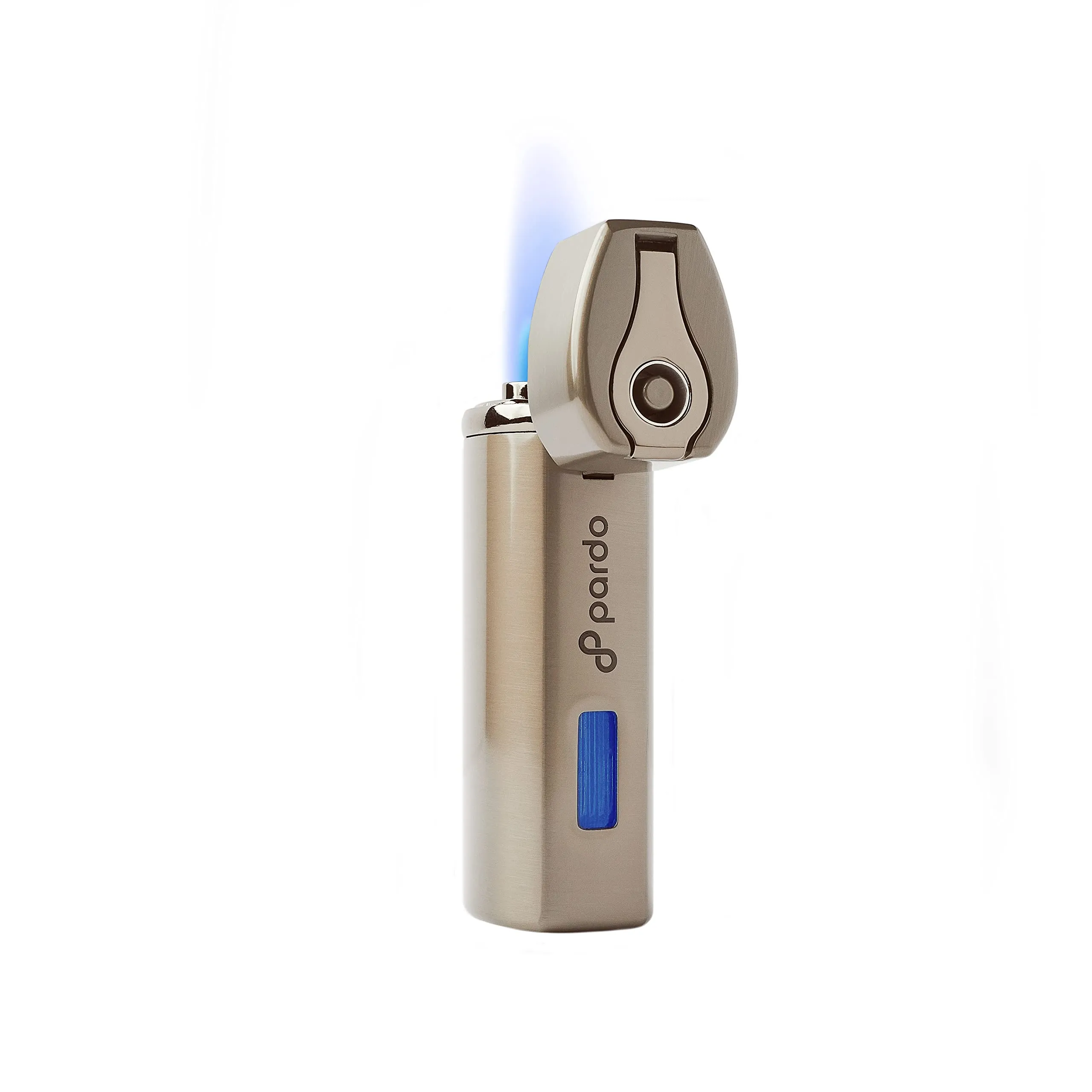 Torch Lighter Triple Jet Flame, Refillable Butane Electronic Ignition Lighter With 3