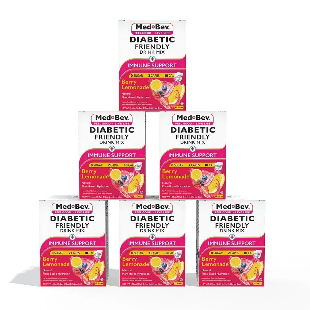 Ultimate Value: 6-Box Refill Pack of Berry Lemonade – Med-Bev