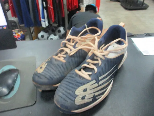 Used New Balance Metal Baseball Cleats Size 14