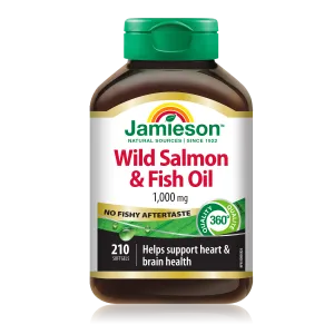 Wild Salmon & Fish Oil | No Fishy Aftertaste