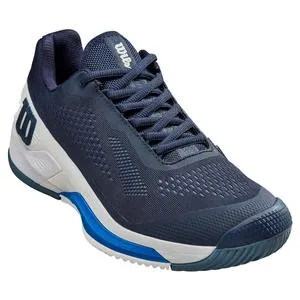 Wilson Men's Rush Pro 4.0 Men's Tennis Shoes Navy Blaze