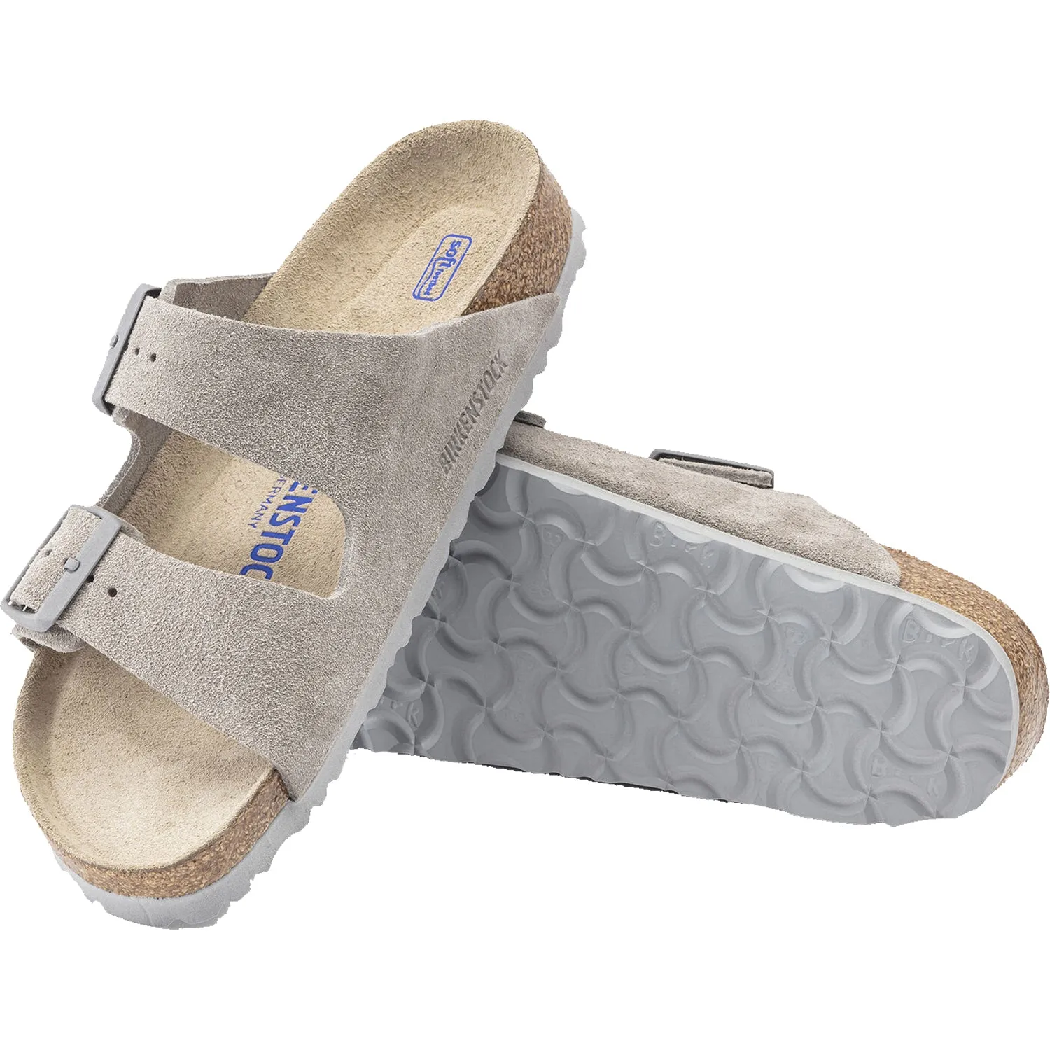 Women's Birkenstock Arizona Stone Coin Suede