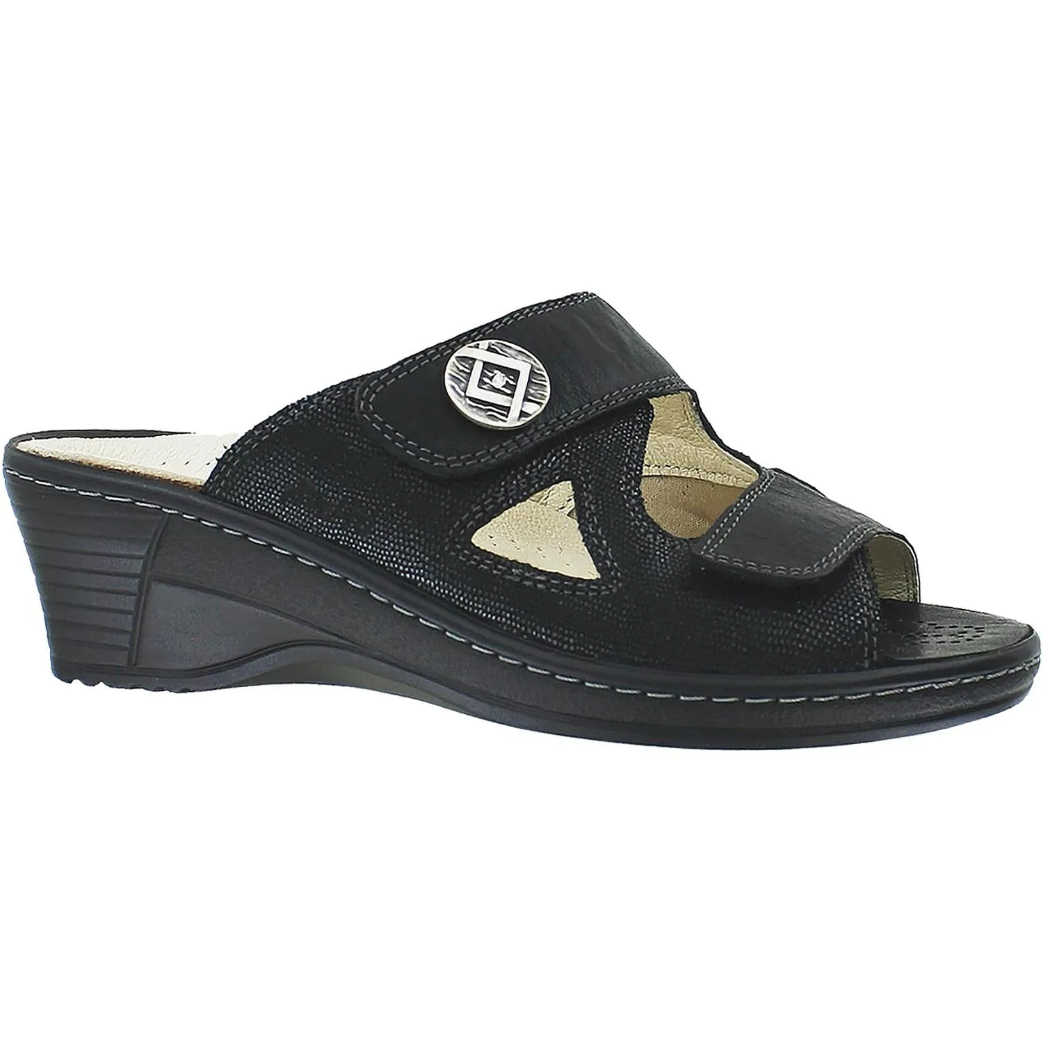 Women's Fidelio Sophie Hallux Galant Bunion Relief 48-4005 Black Leather