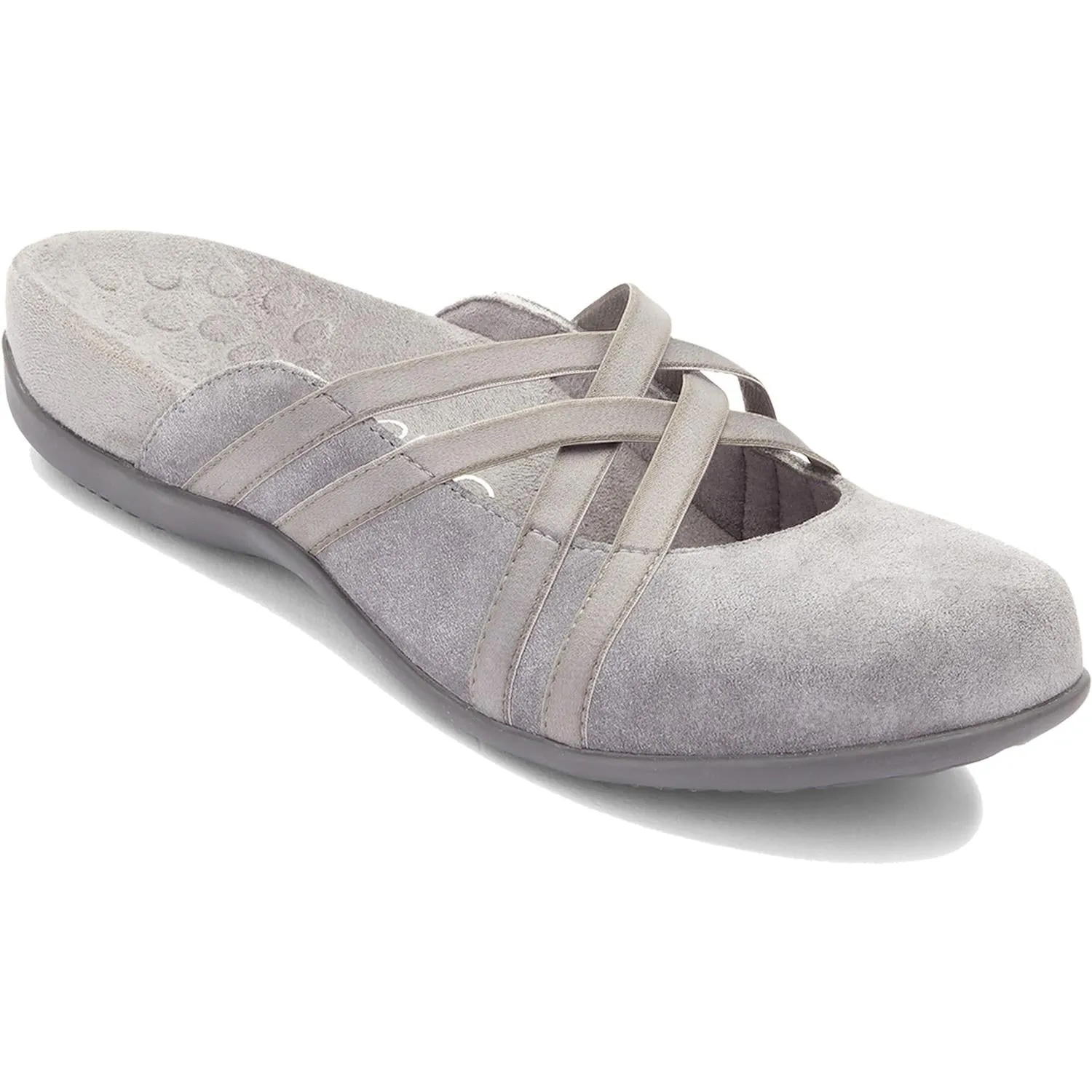 Women's Vionic Claire Charcoal Suede