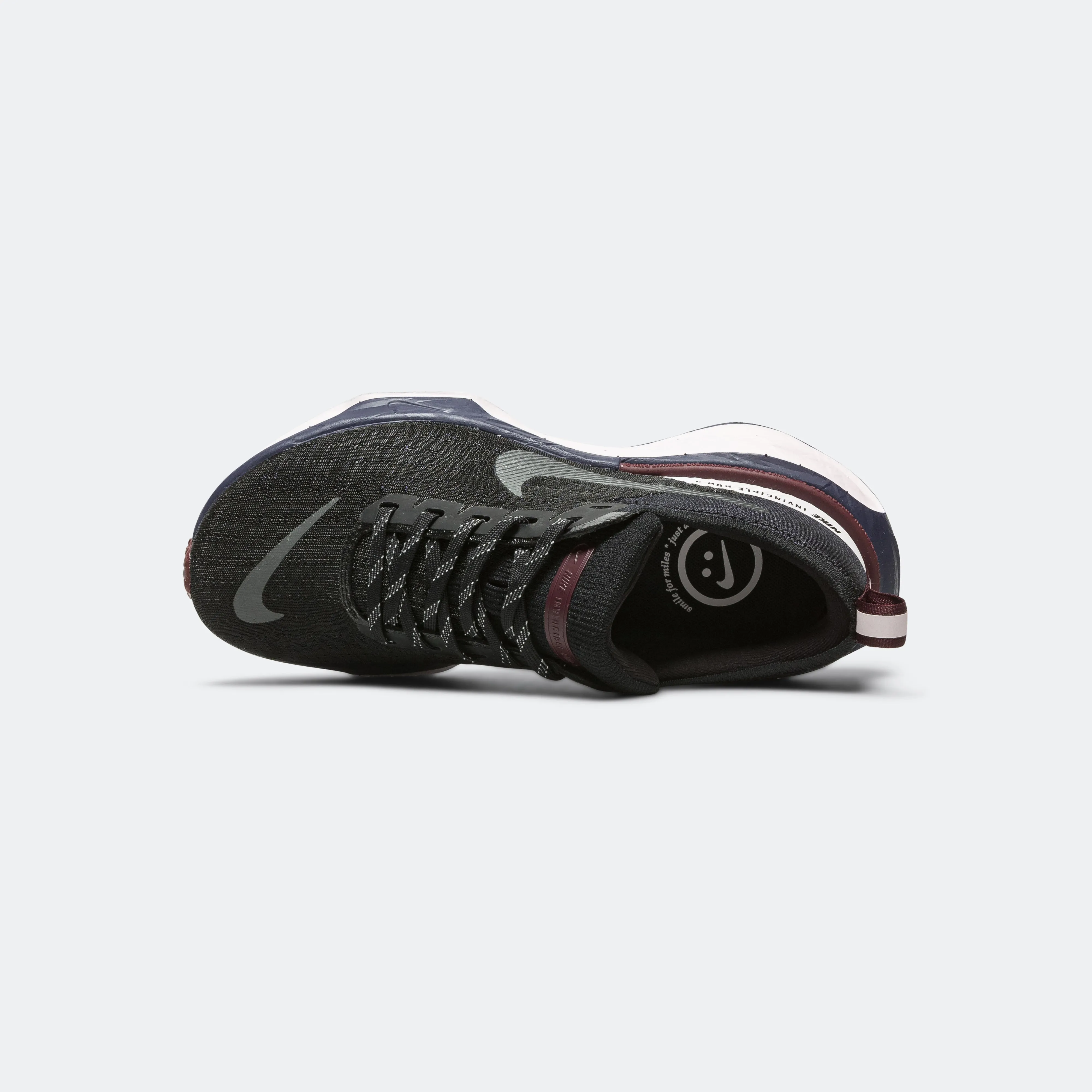 Womens ZoomX Invincible Run FK3 - Black/Iron Grey-Night Maroon-Purple Ink